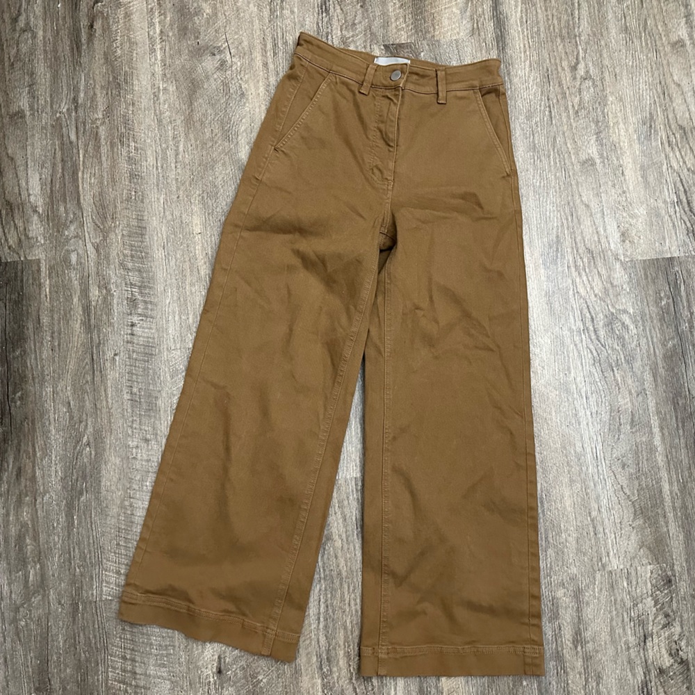 Everlane Wide Leg Crop Pants